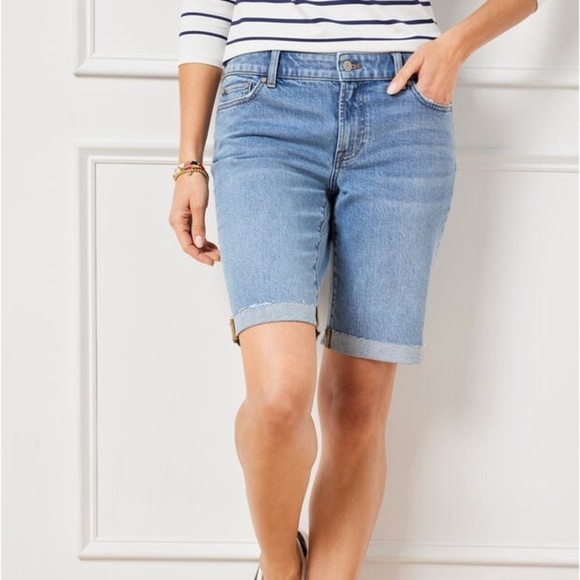 Talbots Pants - GIRLFRIEND DENIM SHORTS 12
